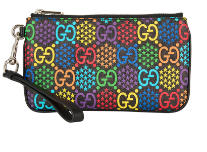 Gucci GG Psychedelic Wristlet, front view
